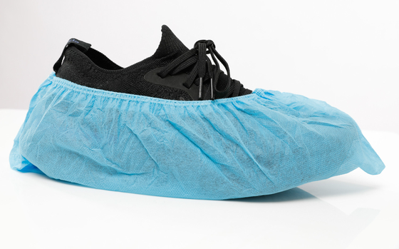 Dustproof Disposable Shoe Covers Waterproof Anti Skid Hospital Booties White/Blue/Pink